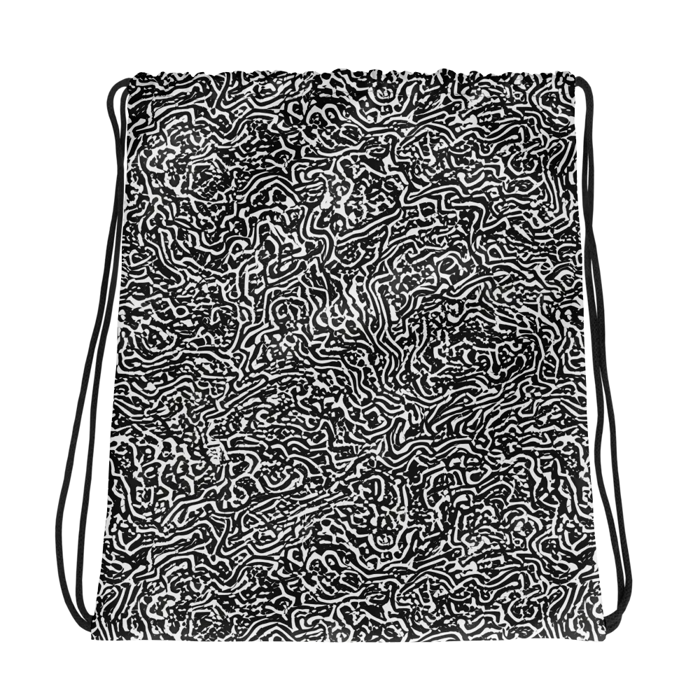 Contour Fever on Drawstring Bag — Photo