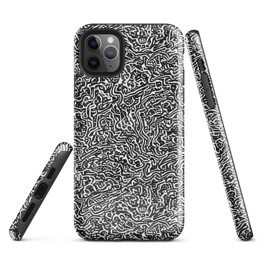 Contour Fever on Tough Case for iPhone® — Front