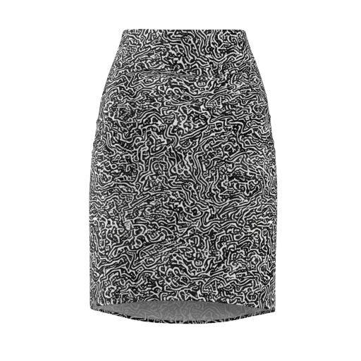 Contour Fever on a Pencil Skirt