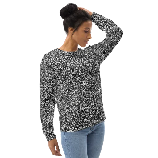 Contour Fever on a Sweatshirt