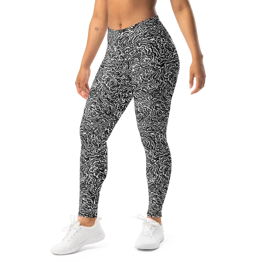 Contour Fever on a Leggings