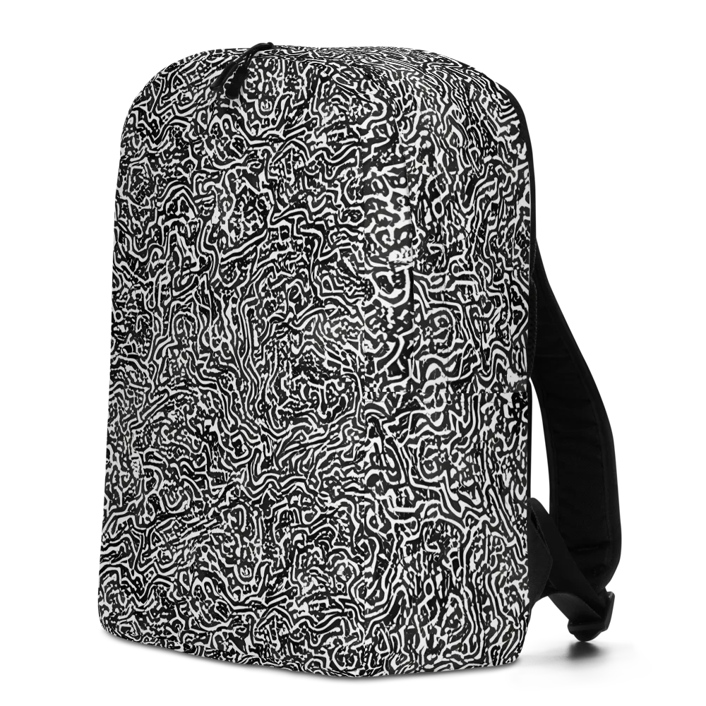 Contour Fever on Minimalist Backpack — Left