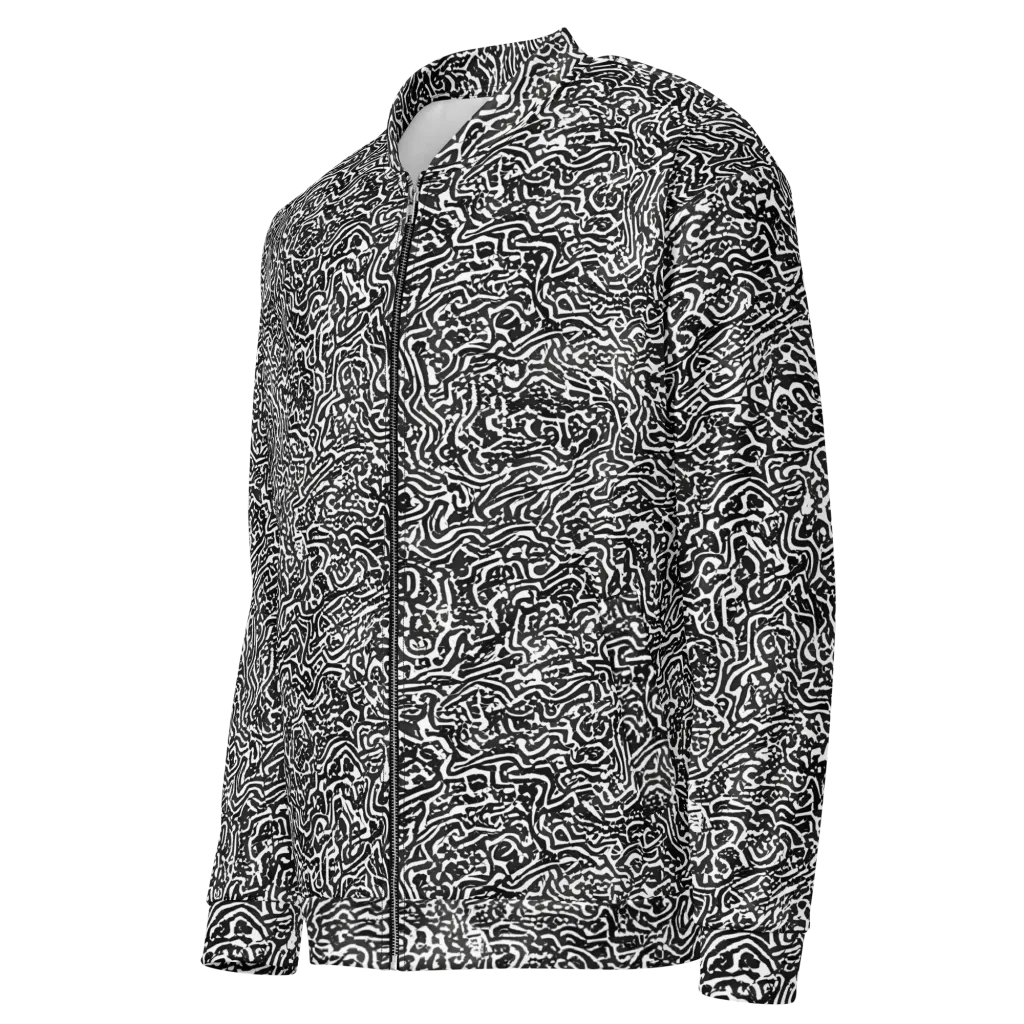 Contour Fever on Bomber Jacket — Left Front