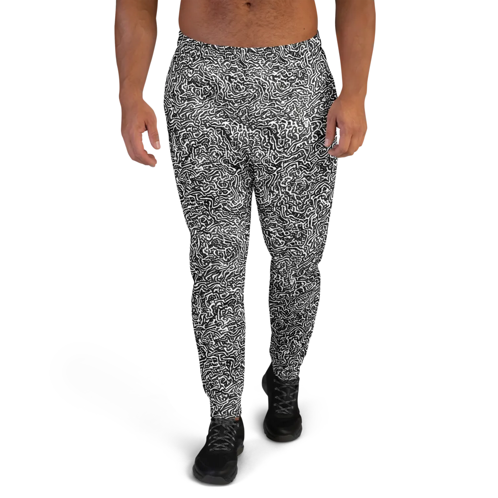 Contour Fever on Men's Joggers — Front