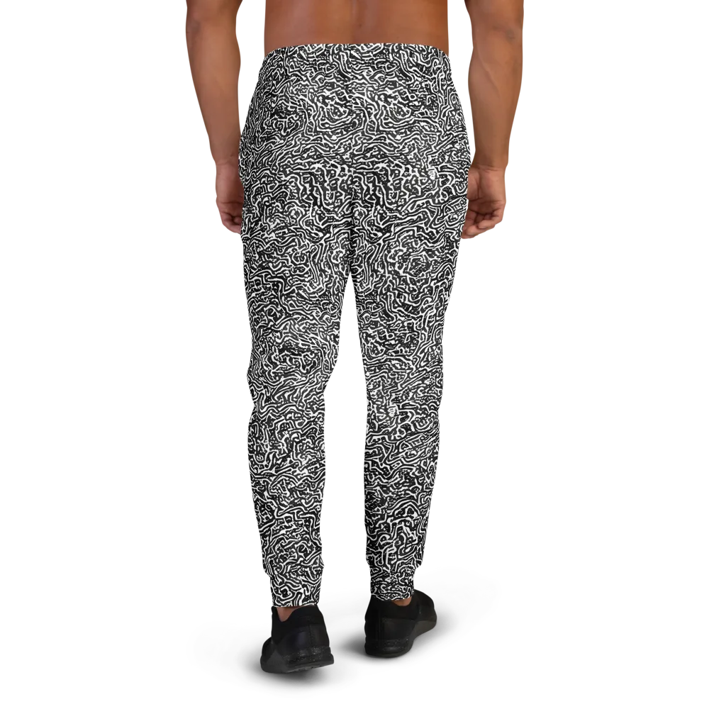Contour Fever on Men's Joggers — Back