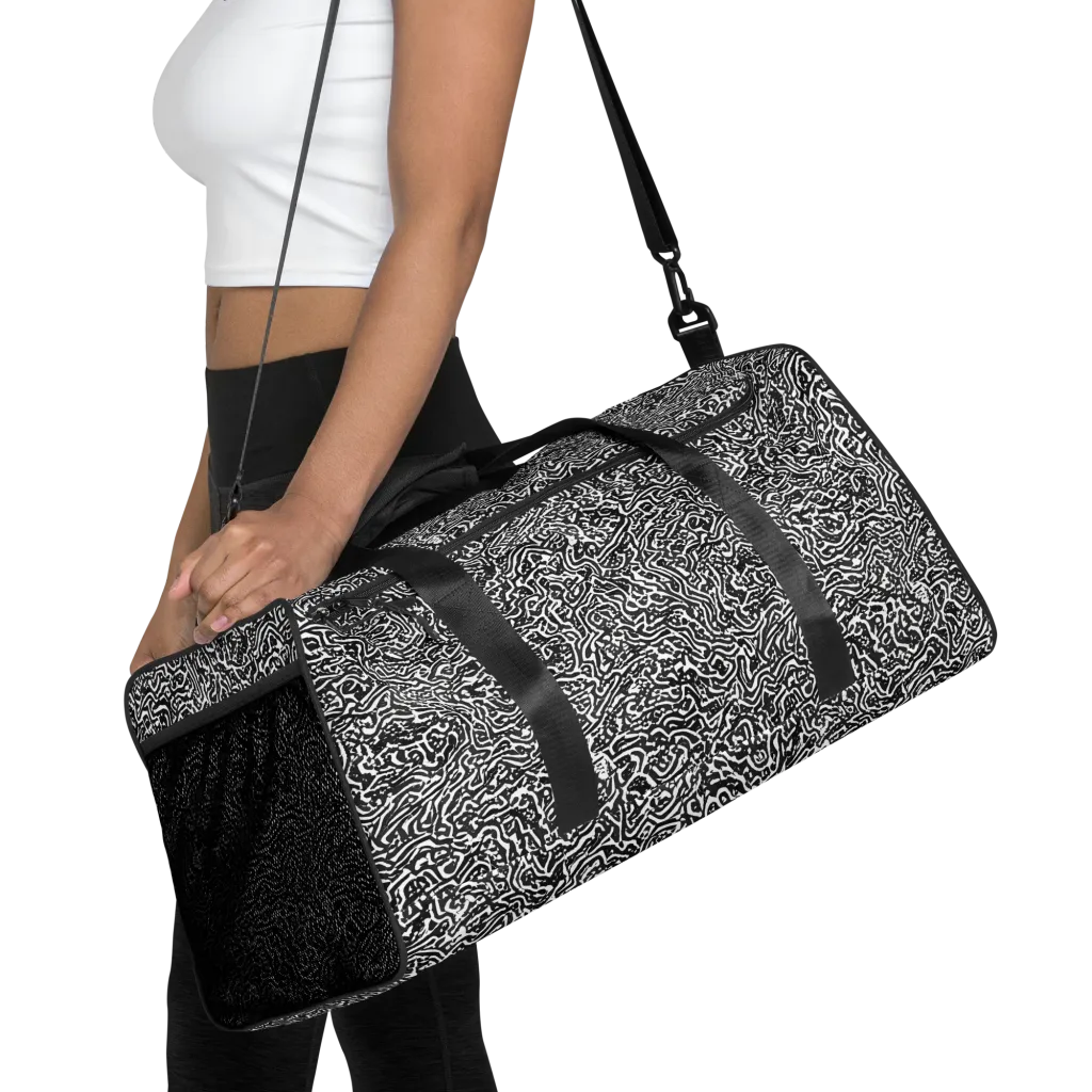 Contour Fever on Duffle Bag — Front