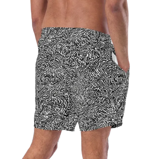 Contour Fever on a Swim Trunks
