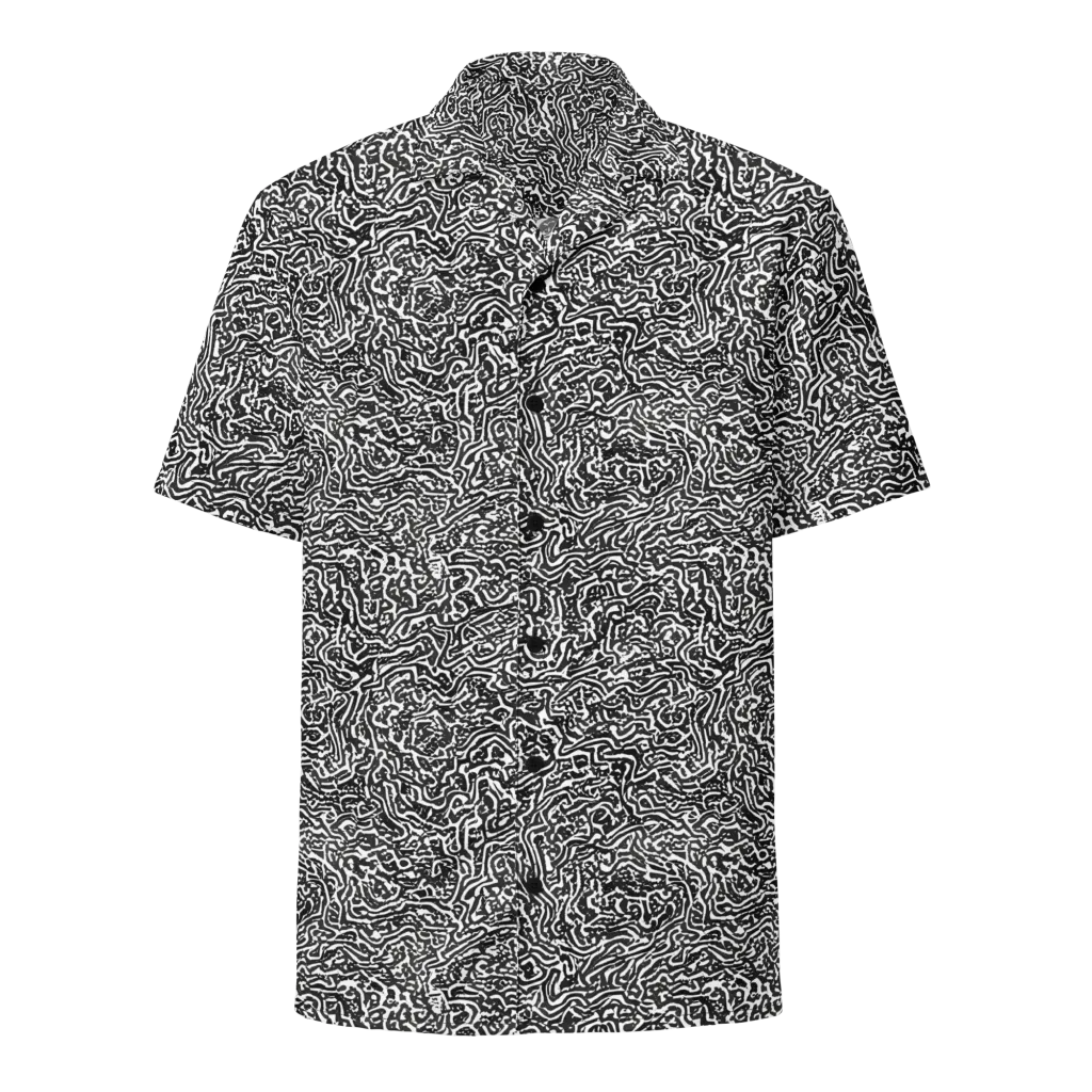 Contour Fever on Button Shirt — Front