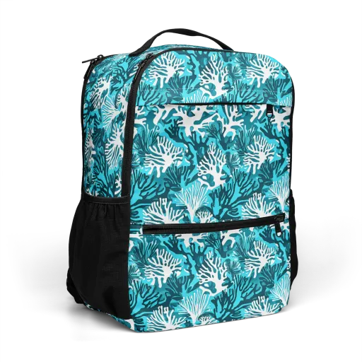 Aqua Canopy on a Utility Backpack
