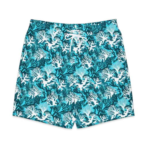 Aqua Canopy on a Men's Board Shorts