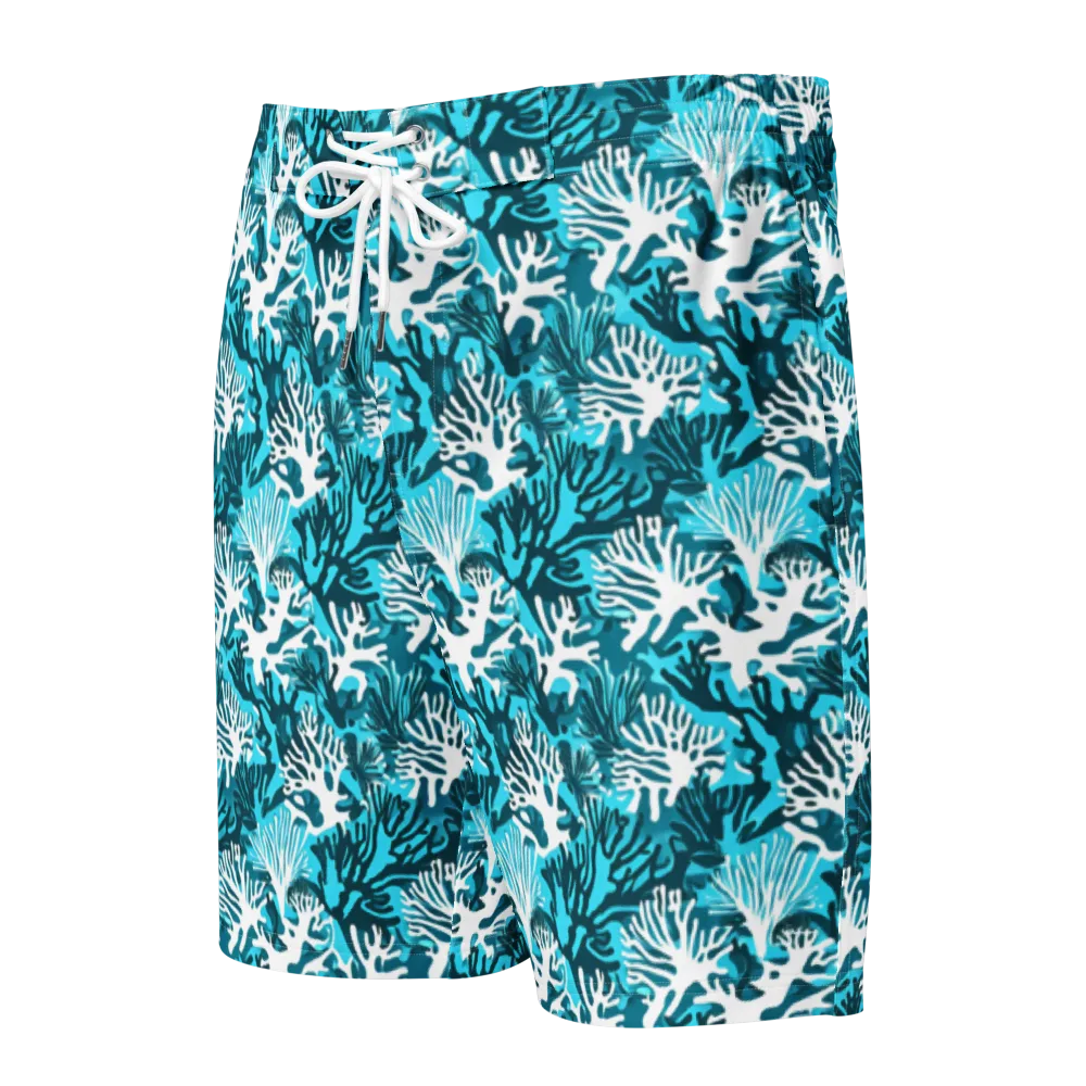 Aqua Canopy on Men's Board Shorts — Front