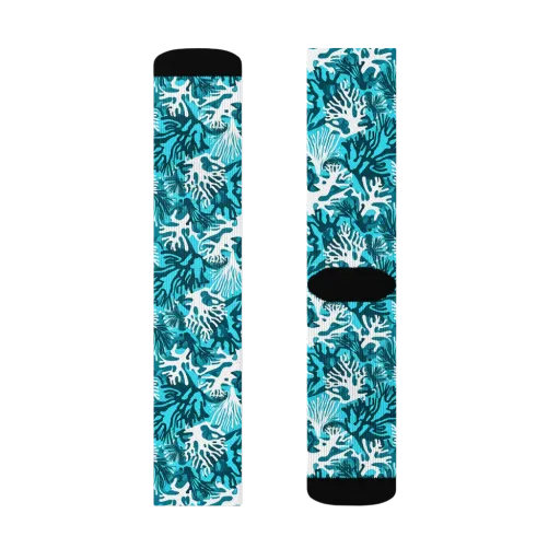 Aqua Canopy on a Socks