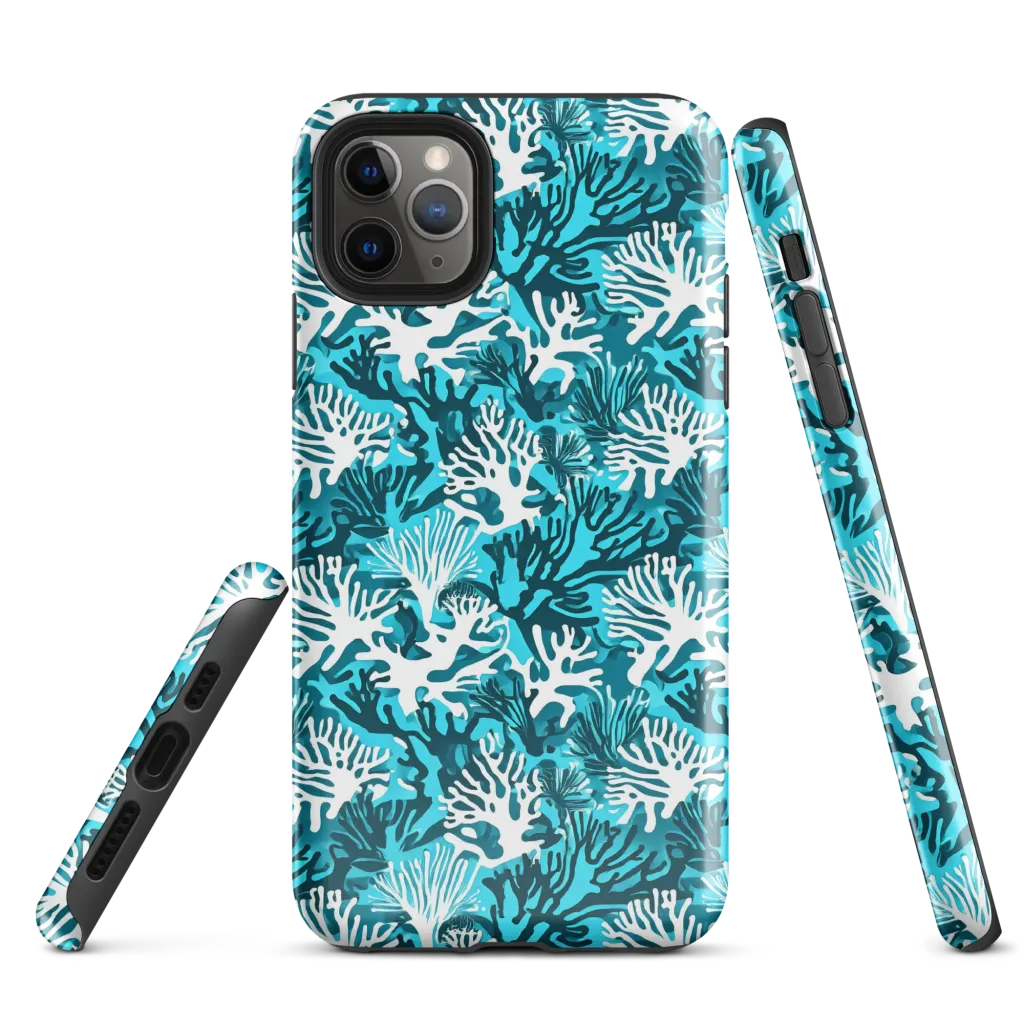 Aqua Canopy on Tough Case for iPhone® — Front