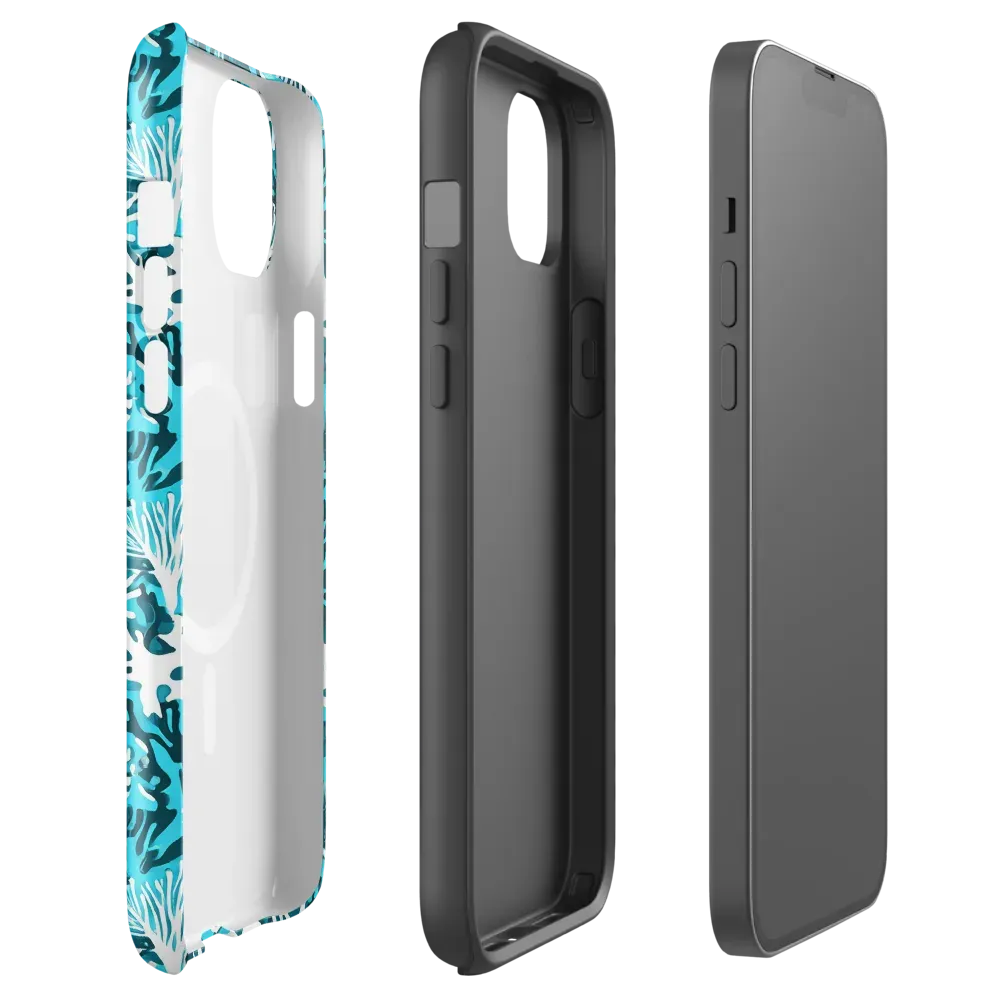 Aqua Canopy on MagSafe Tough Case for iPhone® — Front