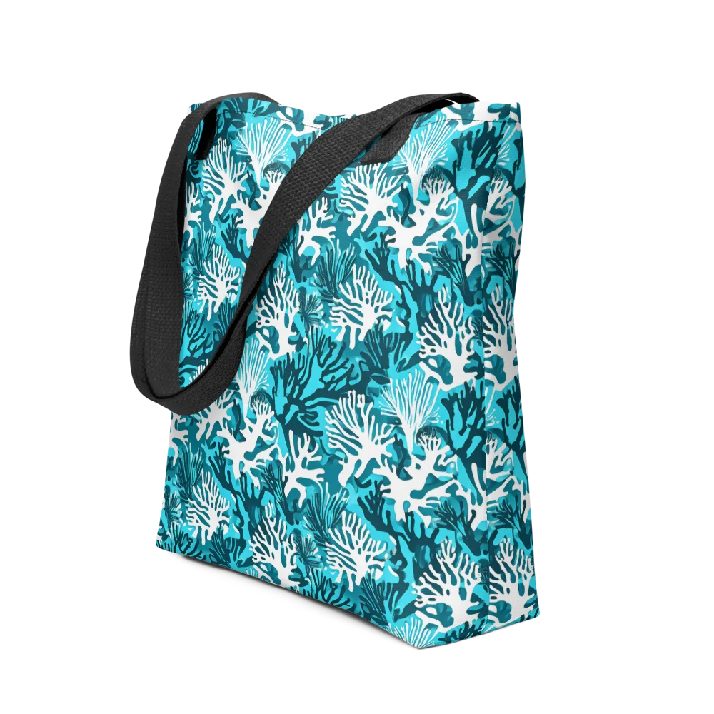 Aqua Canopy on Tote Bag — Front