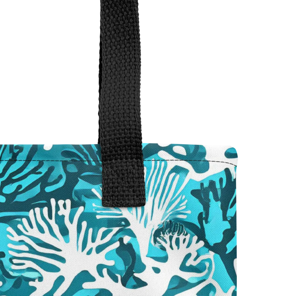 Aqua Canopy on Tote Bag — Product details