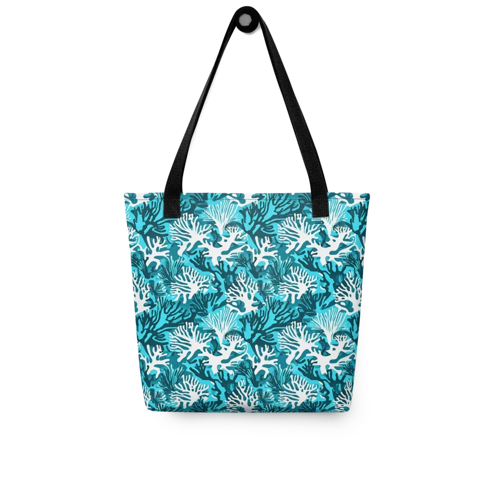 Aqua Canopy on Tote Bag — Front