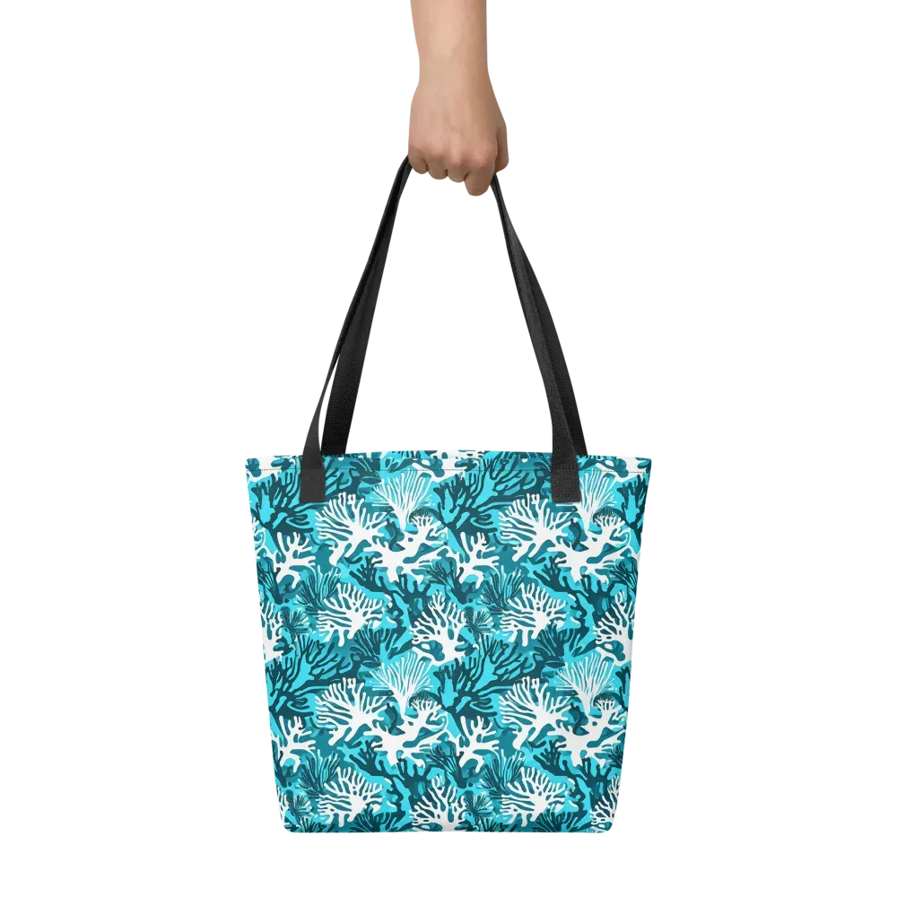 Aqua Canopy on Tote Bag — Front