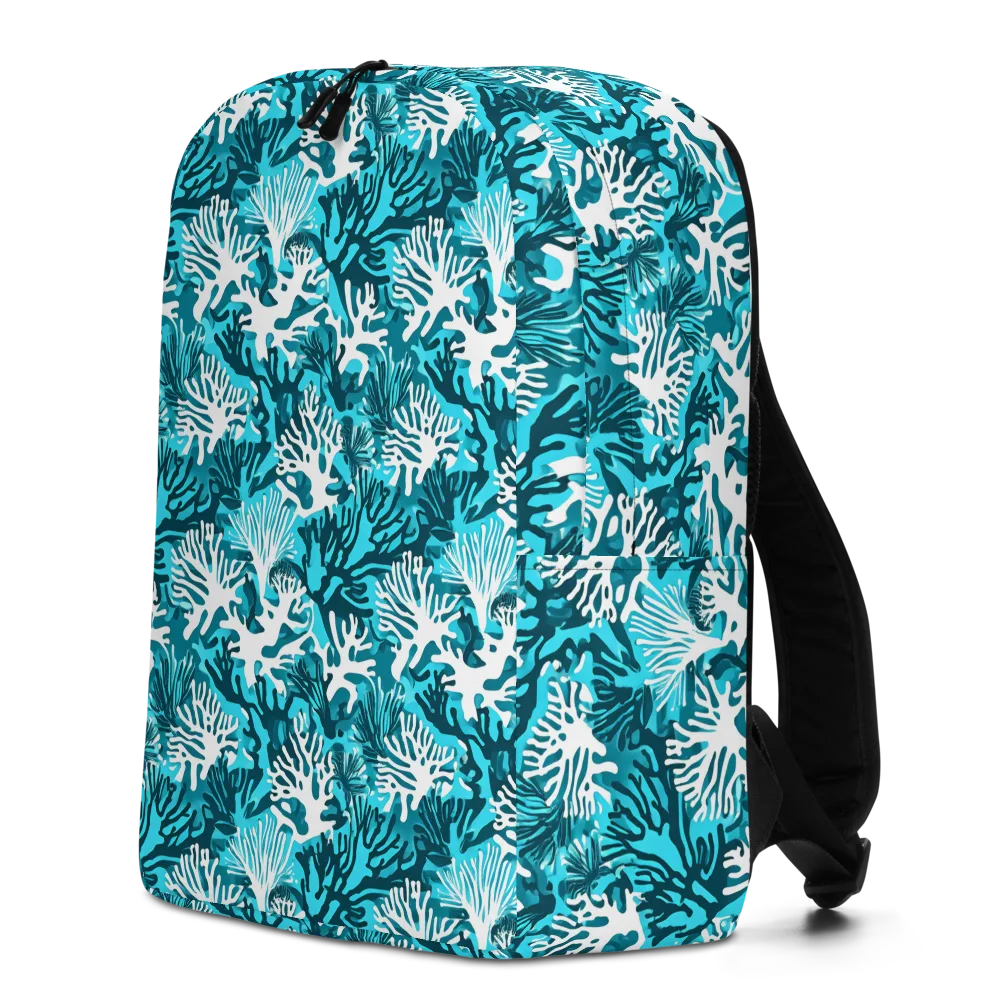 Aqua Canopy on Minimalist Backpack — Left