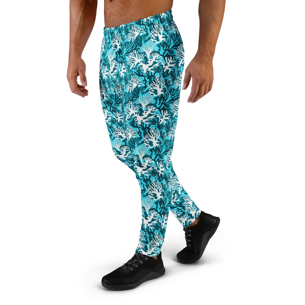 Aqua Canopy on Men's Joggers — Left