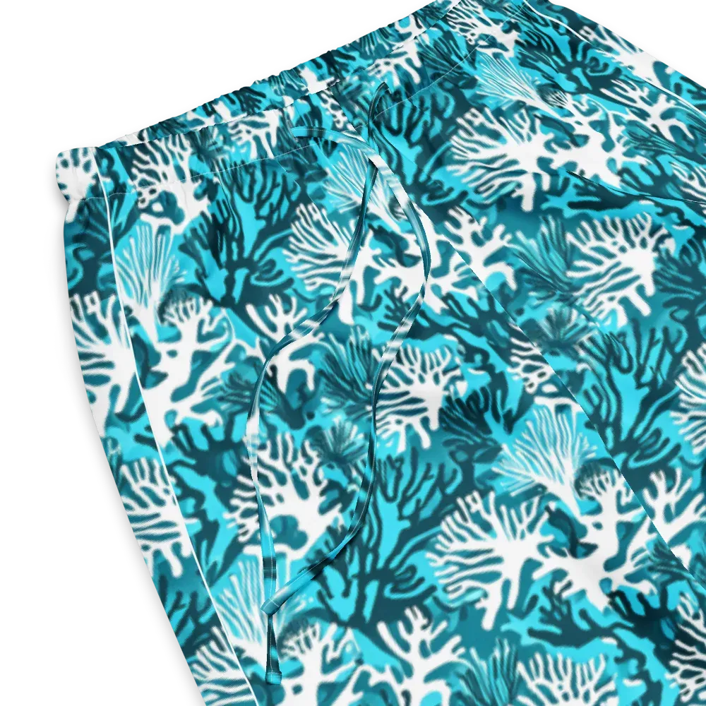 Aqua Canopy on Women's Pajama Pants — Product details