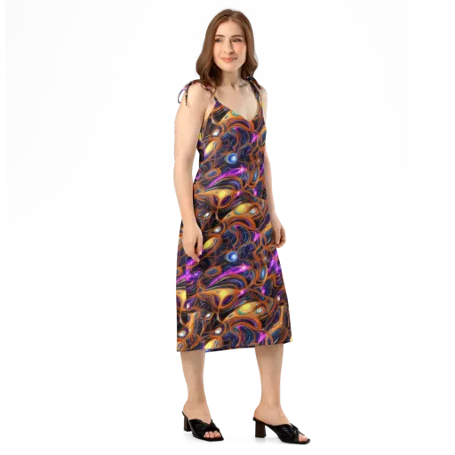 Magnetic Aurora on a Slip Dress