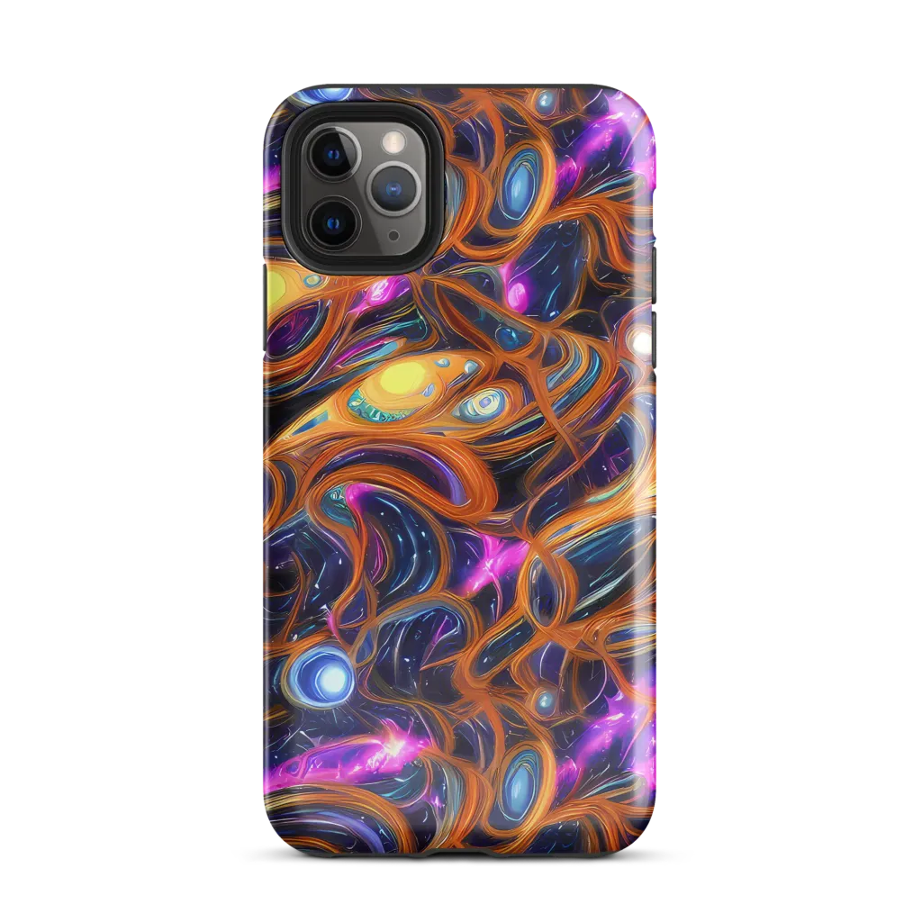 Magnetic Aurora on Tough Case for iPhone® — Front