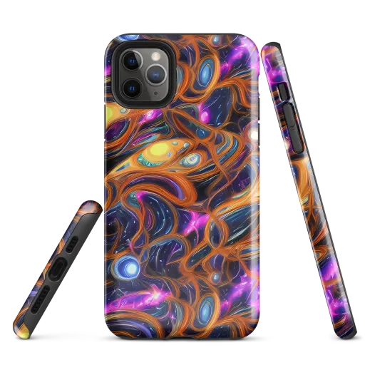 Magnetic Aurora on a Tough Case for iPhone®