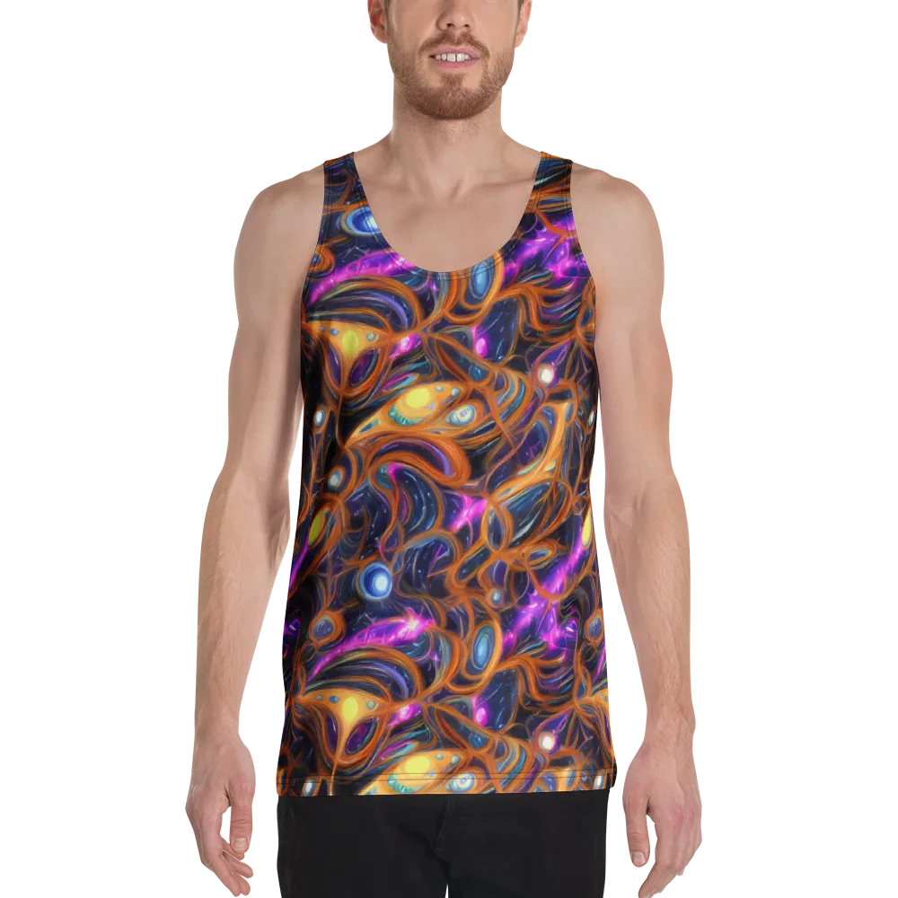 Magnetic Aurora on Men's Tank Top — Front