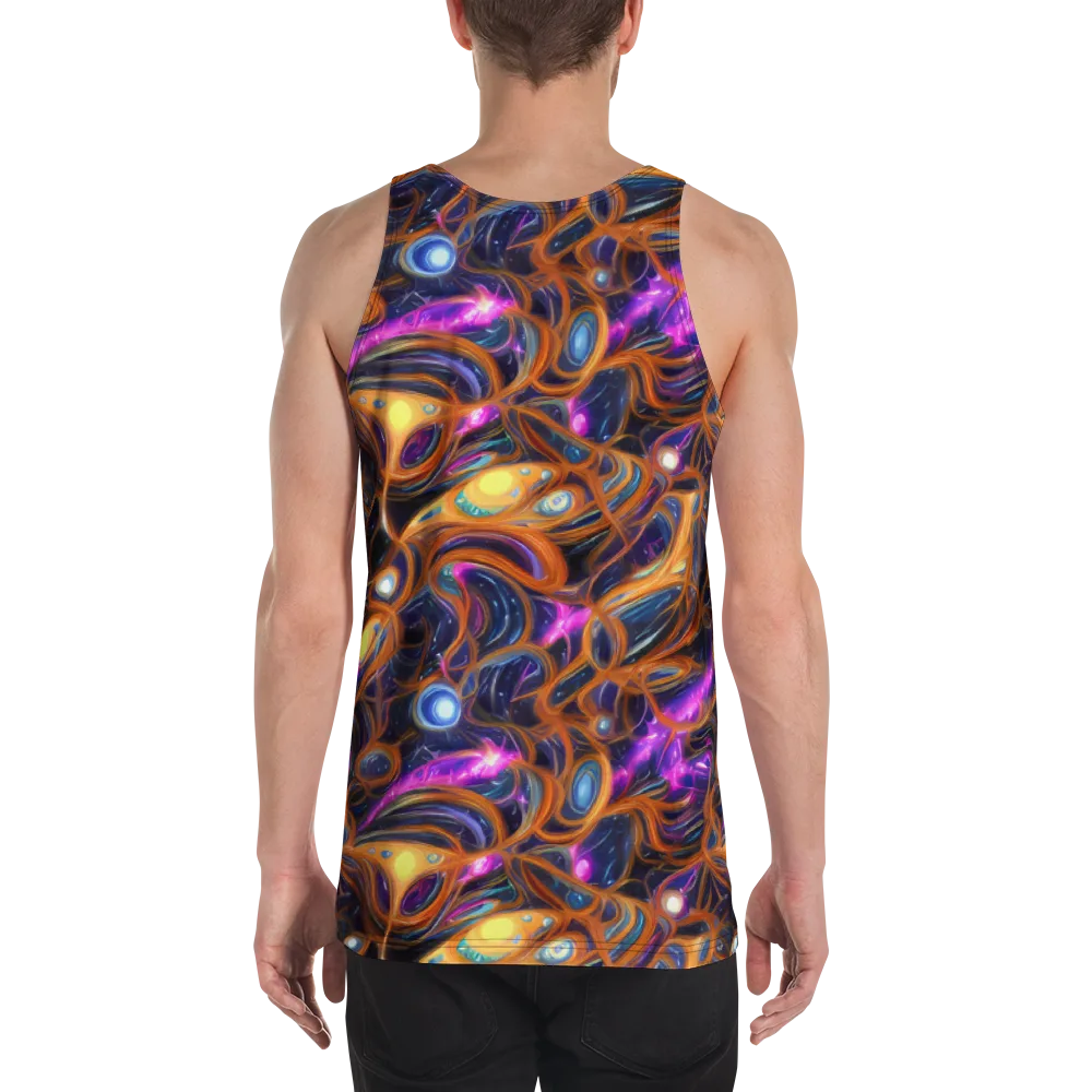 Magnetic Aurora on Men's Tank Top — Back
