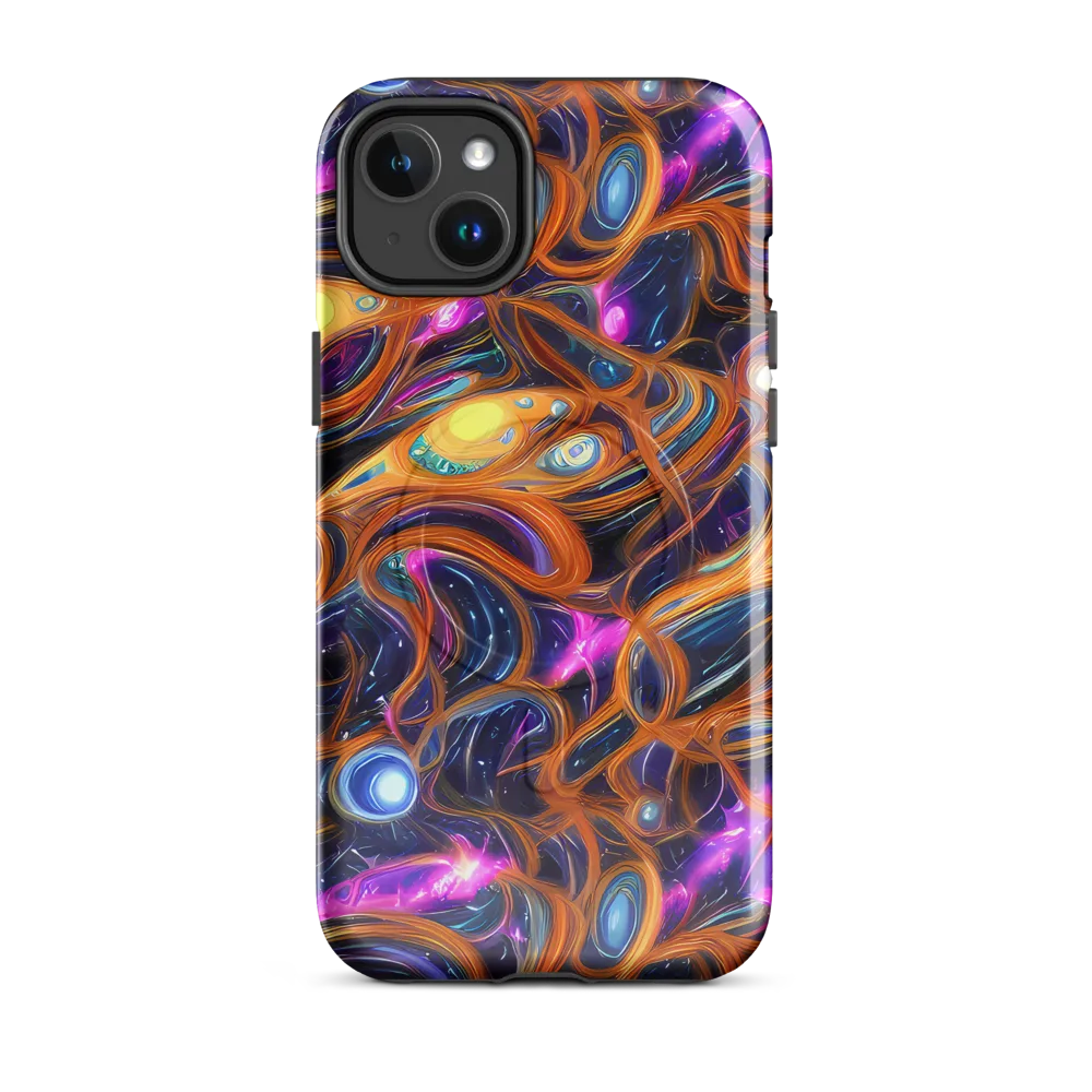 Magnetic Aurora on MagSafe Tough Case for iPhone® — Front