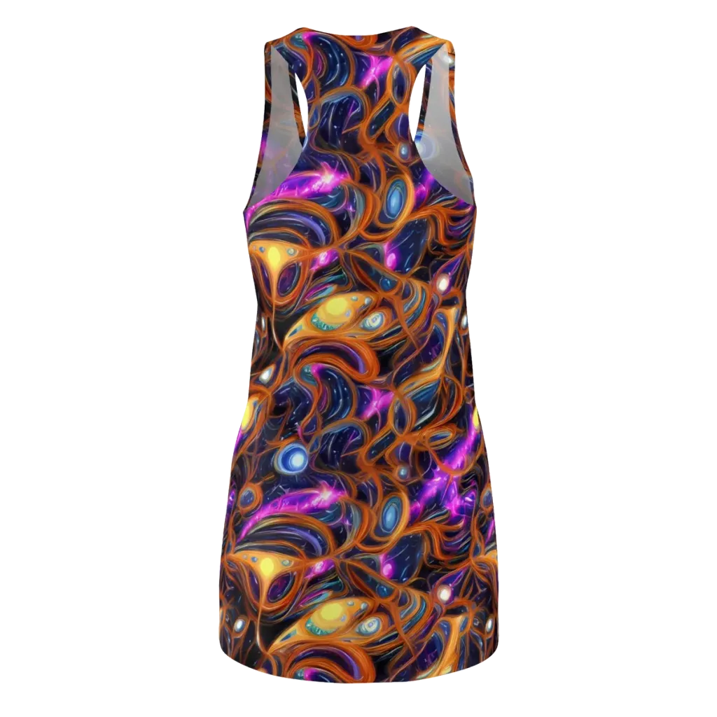 Magnetic Aurora on Racerback Dress — Back