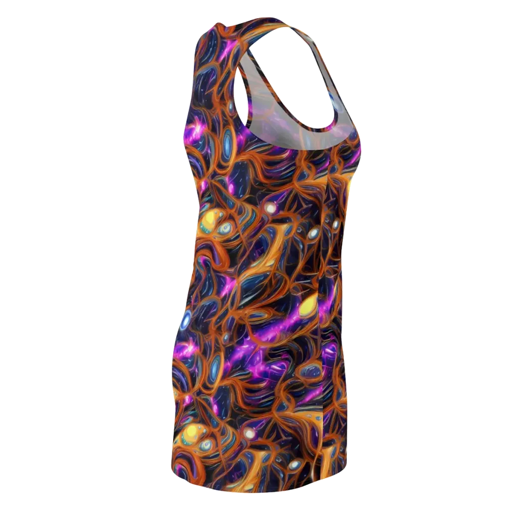 Magnetic Aurora on Racerback Dress — Back Side