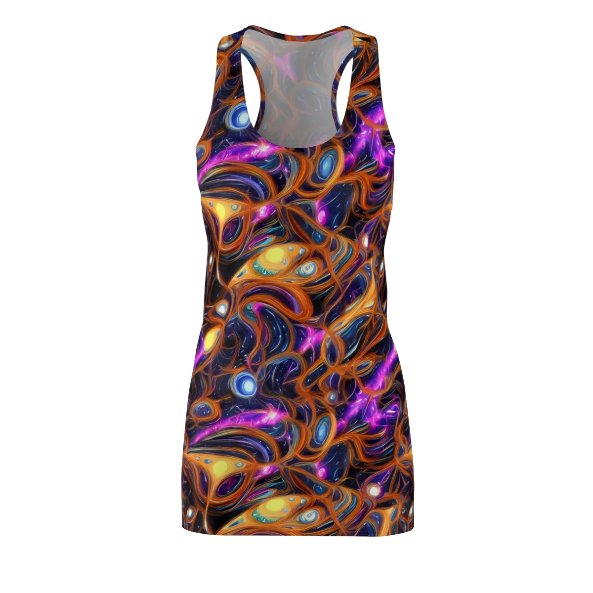Magnetic Aurora on Racerback Dress — Front