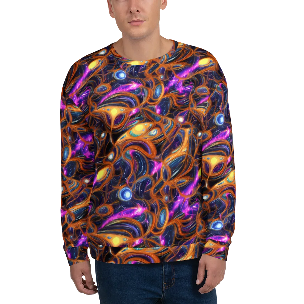 Magnetic Aurora on Sweatshirt — Front