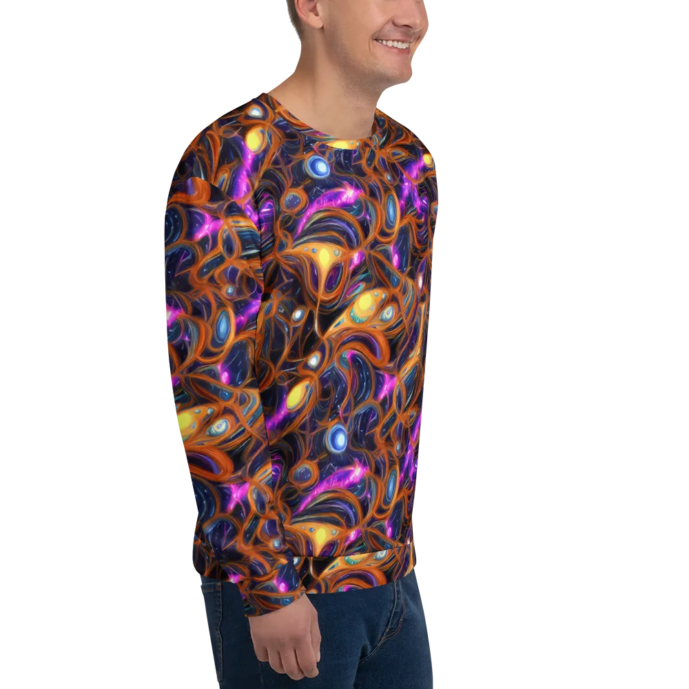 Magnetic Aurora on Sweatshirt — Right Front