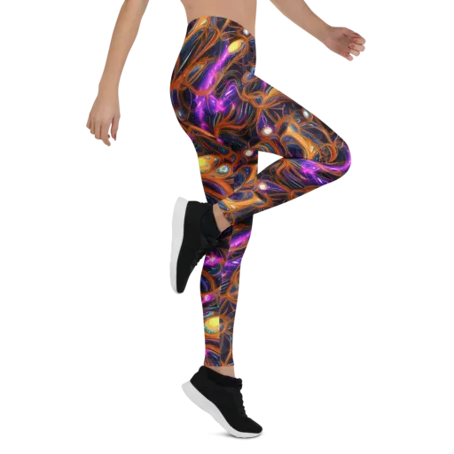 Magnetic Aurora on a Leggings