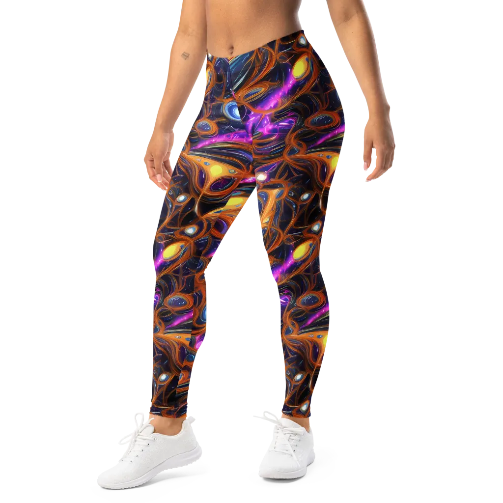 Magnetic Aurora on Leggings — Left Front