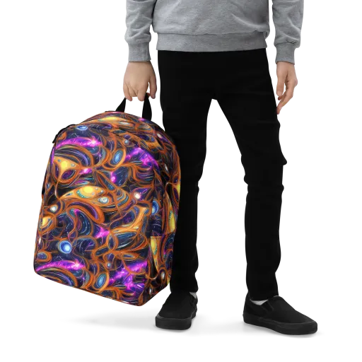Magnetic Aurora on a Minimalist Backpack