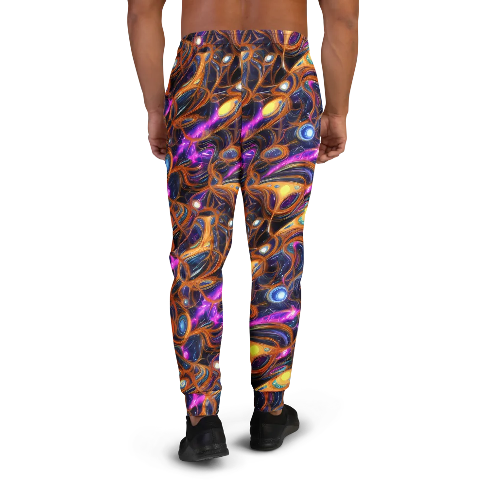 Magnetic Aurora on Men's Joggers — Back
