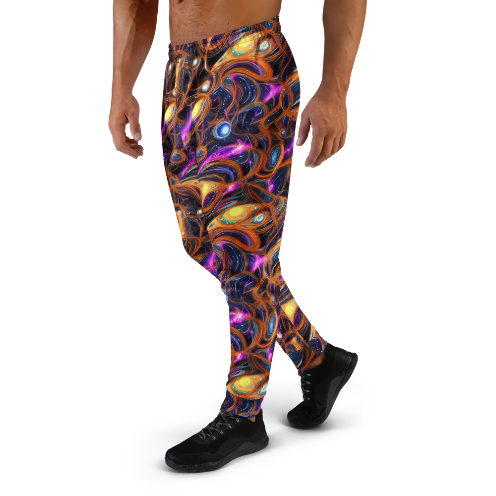 Magnetic Aurora on Men's Joggers — Left