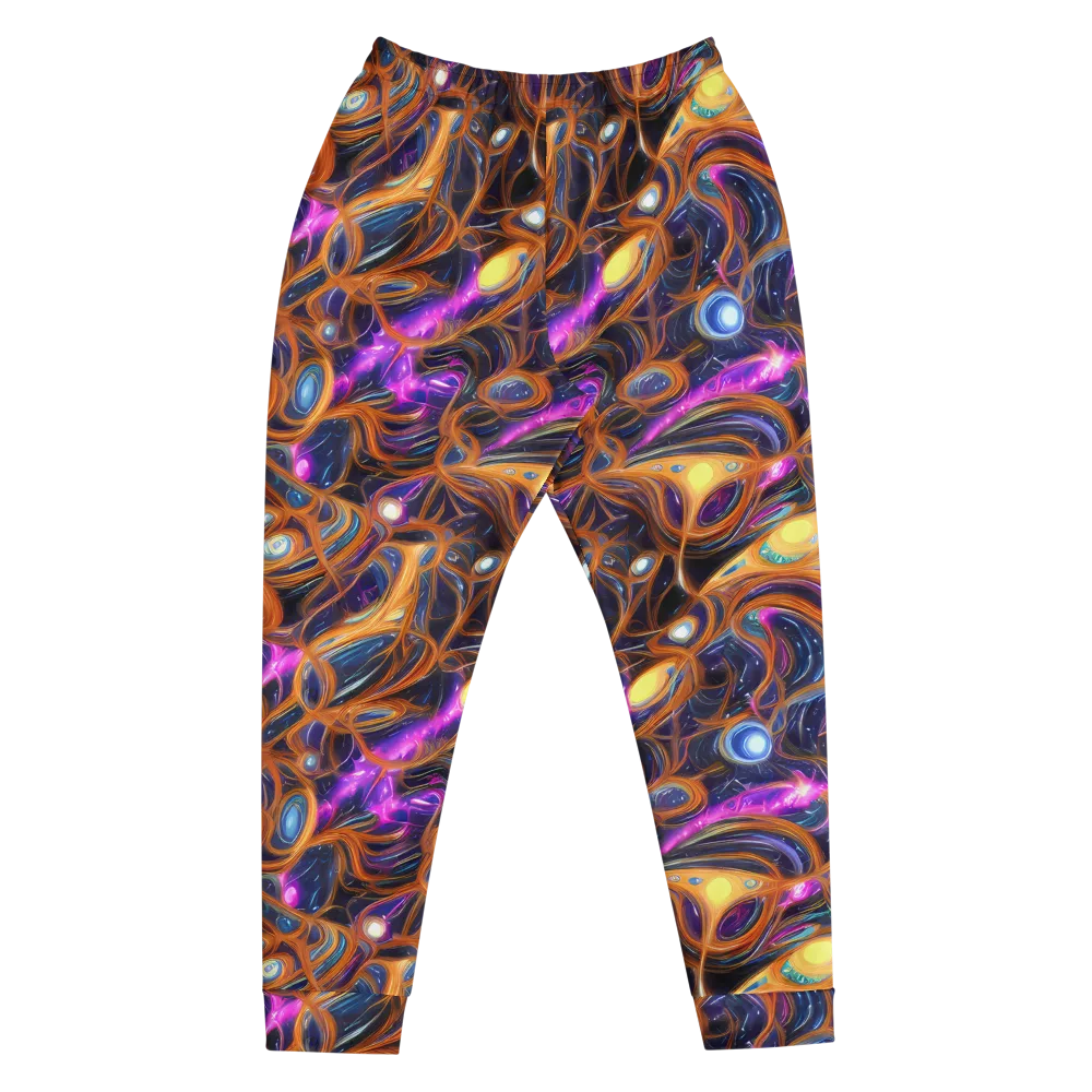 Magnetic Aurora on Men's Joggers — Front
