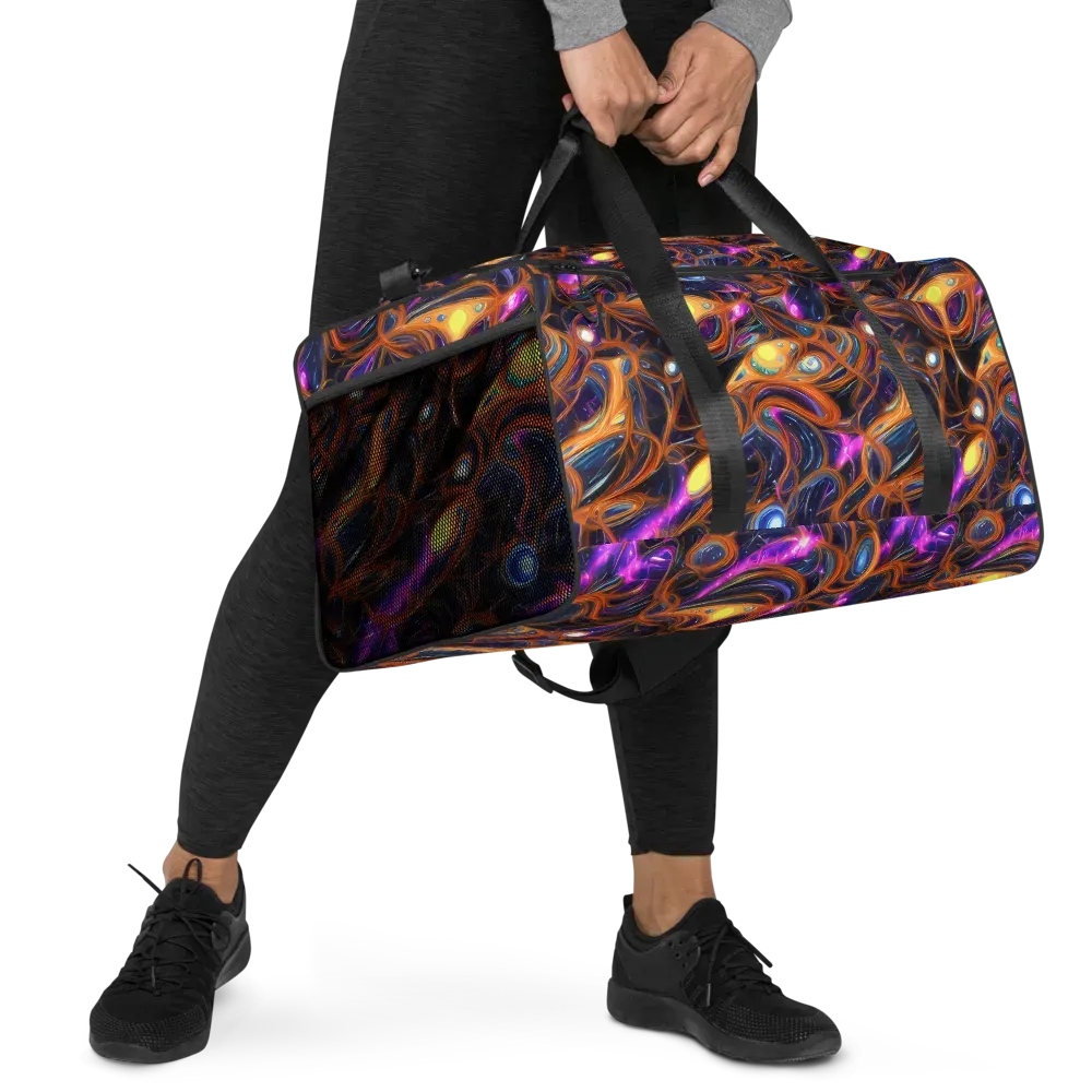 Magnetic Aurora on Duffle Bag — Right Front