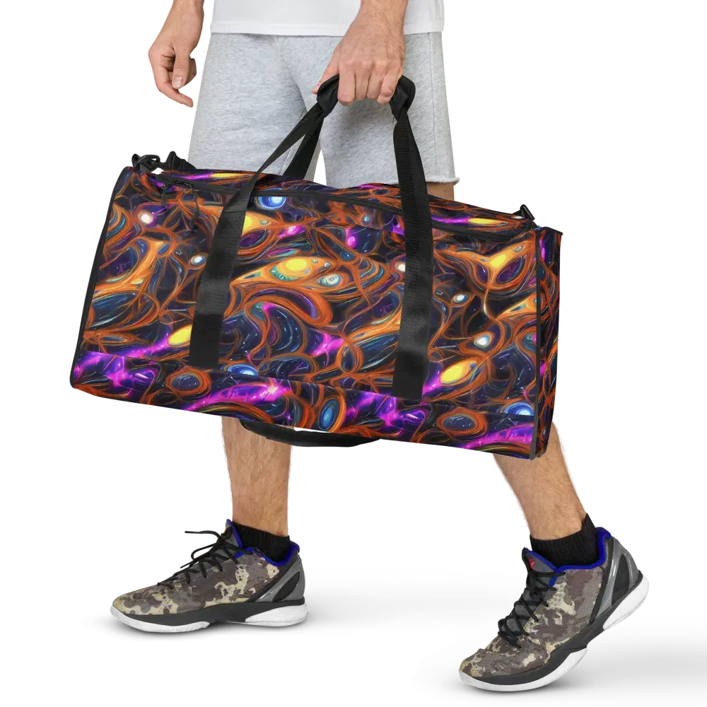 Magnetic Aurora on Duffle Bag — Front