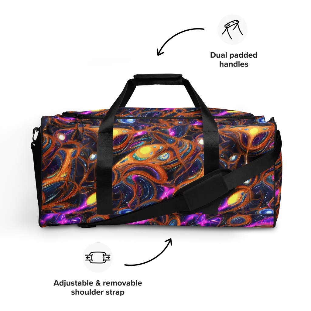 Magnetic Aurora on Duffle Bag — Front