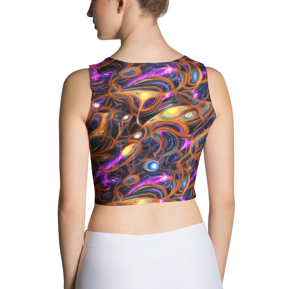 Magnetic Aurora on Crop Top — Back