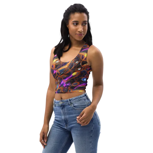 Magnetic Aurora on a Crop Top