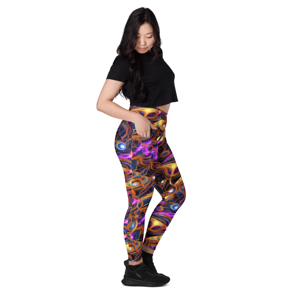 Magnetic Aurora on Leggings with Pockets — Right