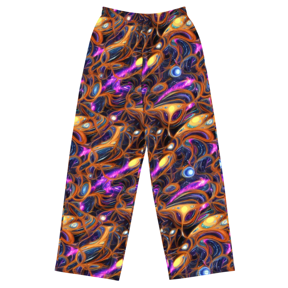 Magnetic Aurora on Wide-Leg Pants — Front