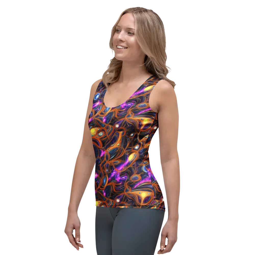 Magnetic Aurora on Women's Tank Top — Left Front